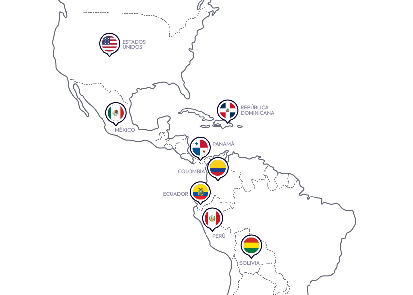 Presencia paises Qualipharm